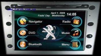 Штатная магнитола Road Rover для Peugeot 308